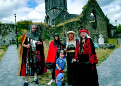 Foto Irlanda familia ropajes