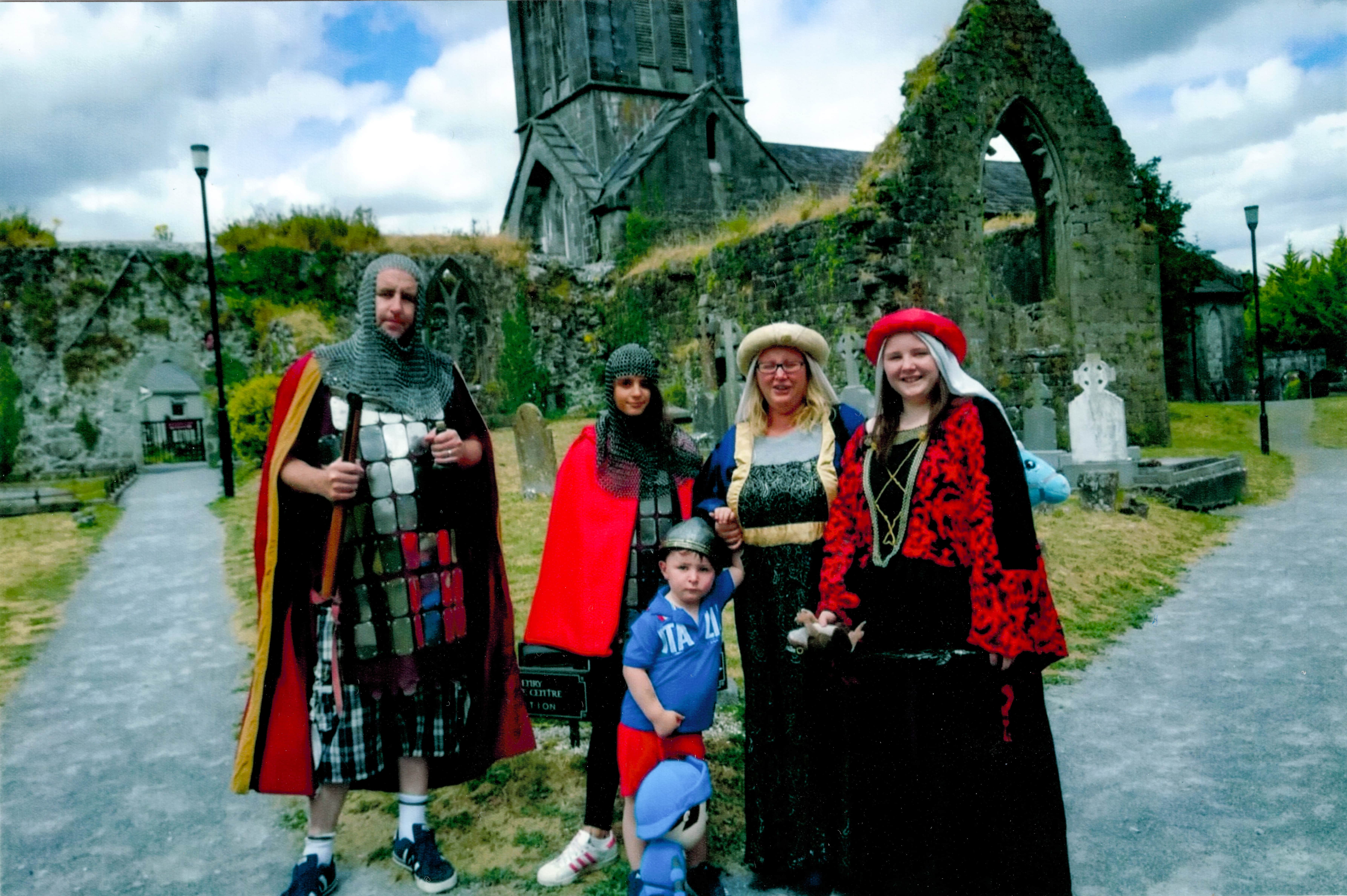 Foto Irlanda familia ropajes